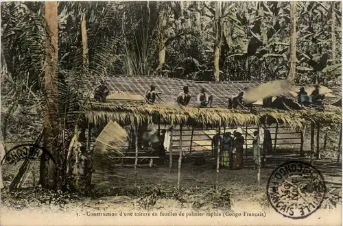 Congo - Construction d unr toiture -451024