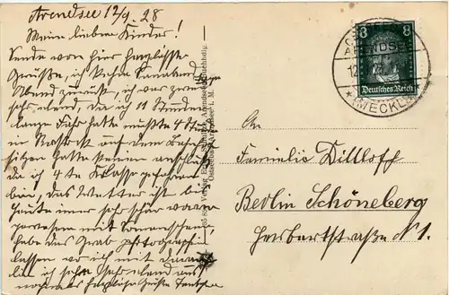 Arendsee - Strand mit Seebrücke -452542