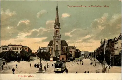 Karlsruhe - Bernharduskirche -452104