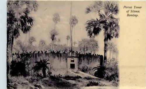 Bombay - Parsee tower -74502