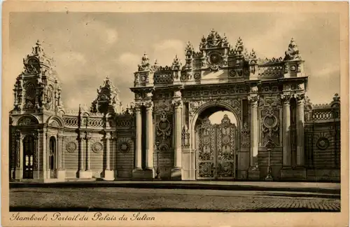 Stamboul - Portail du Palais du Sultan -451244