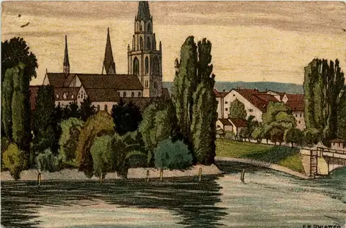 Konstanz - Künstlerkarte -452546