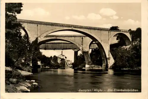 Kempten - Iller Eisenbahnbrücke -452242