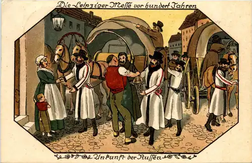 Leipzig - Die Messe vor Hundert Jahren - Repro -90698