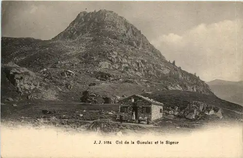 Col de la Gueulaz el le Sigeur -453194