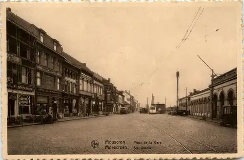 Mouscron - Place de la Gare -452844