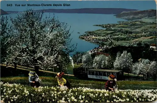 Montreux-Clarens - Bergbahn -452638