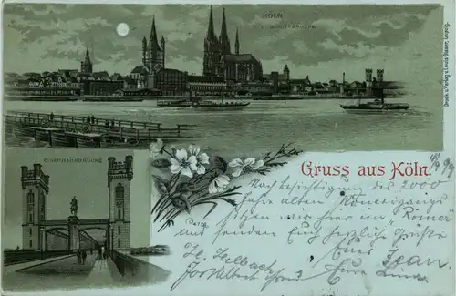 Gruss aus Köln - Litho -91118