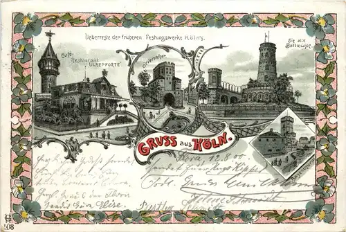 Gruss aus Köln - Litho -91102