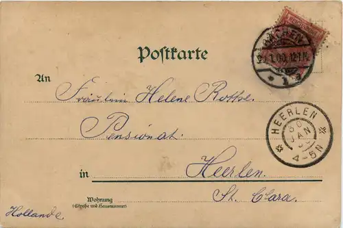 Aachen - Lousberg - Litho -91168