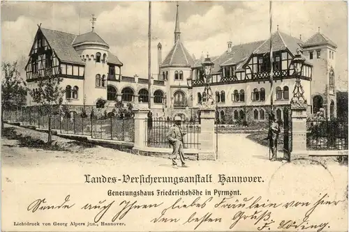 Pyrmont Genesungsheim Friedrichshöhe - Landes Versicherungsanstalt Hannover -91322