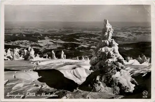 Riesengebirge - Talblick nach Schreiberhau -91388