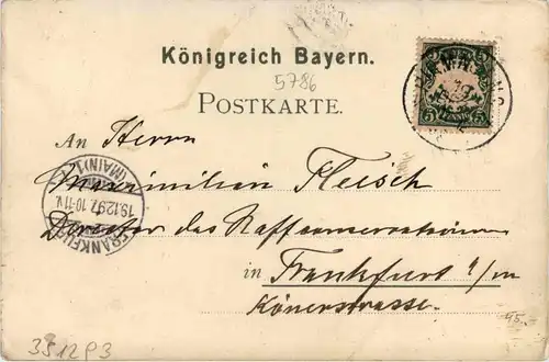 Gruss aus Pirmasens - Litho 1897 -91032