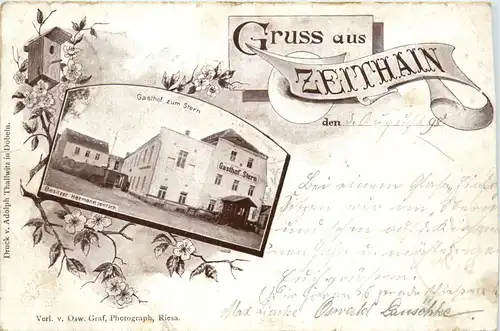 Gruss aus Zeithain - Gasthof zum Stern -91602