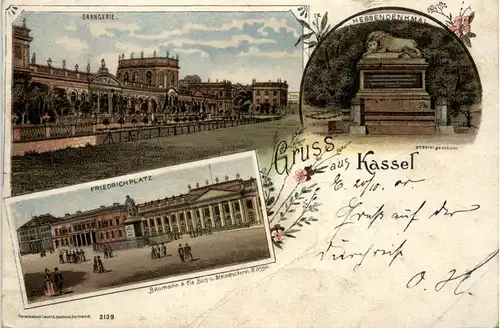 Gruss aus Kassel - Litho -91702