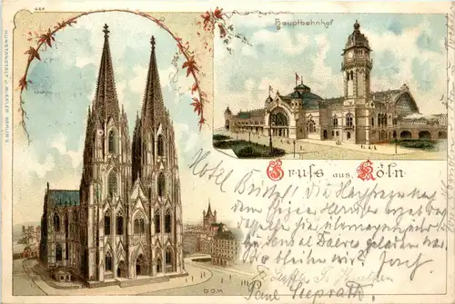 Gruss aus Köln - Litho -91132