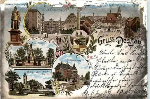 Gruss aus Dessau - Litho -90760