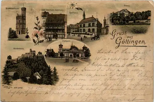 Gruss aus Göttingen - Litho 1895 -91796