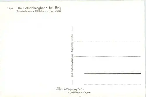 Lötschbergbahn bei Brig -453436