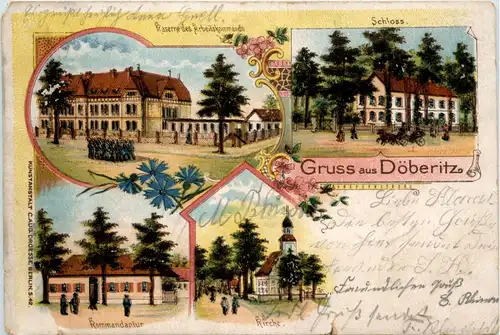 Gruss aus Döberitz - Litho -91878