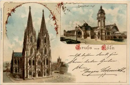 Gruss aus Köln - Litho -91116