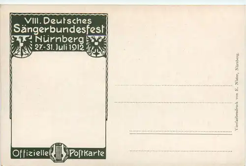 Nürnberg -Sängerbundesfest 1912 -92018