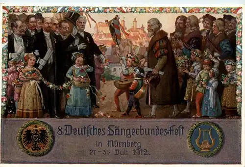 Nürnberg -Sängerbundesfest 1912 -92024