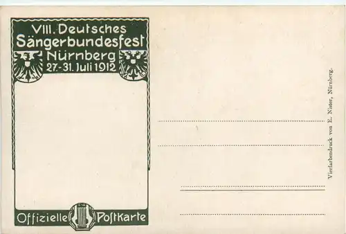 Nürnberg -Sängerbundesfest 1912 -92024