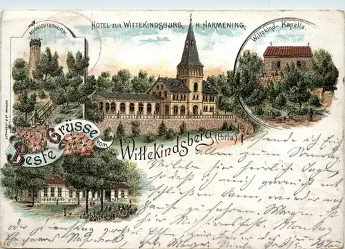 Beste Grüsse vom Wittekindsberg - Porta Westfalica -92142