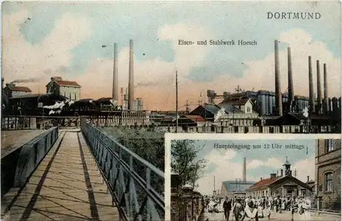 Dortmund - Eisen und Stahlwerk Hoesch -92200