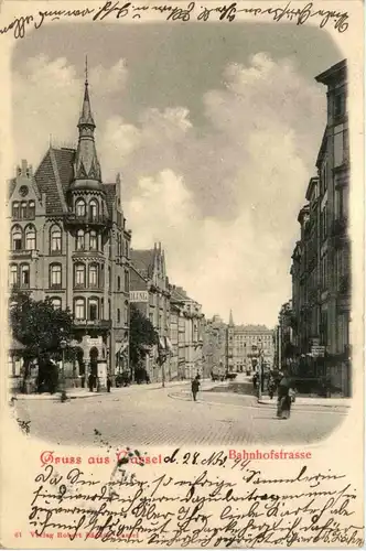 Gruss aus Cassel - Bahnhofstrasse -91730