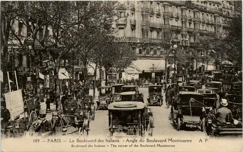 Paris - Le Boulevard des Italiens -452972