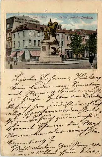 Düsseldorf - Kaiser Wilhlem denkmal -91616