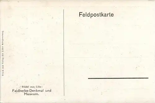 Lille - Faidherbe Denkmal -92468