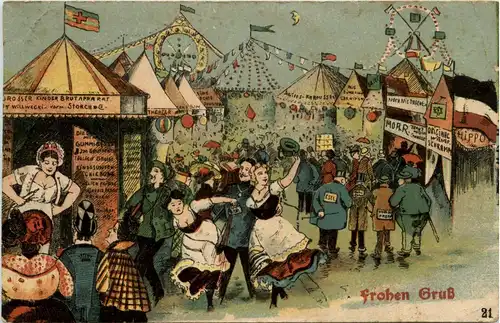 Jahrmarkt - gelaufen Copitz -90854