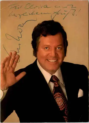 Wim Thoelke mit Autogramm -76616