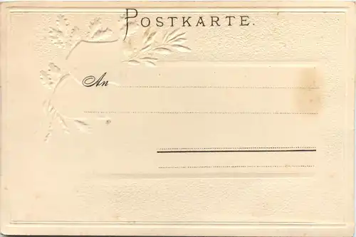 Bonn - Das Münster - Litho Prägekarte -92528