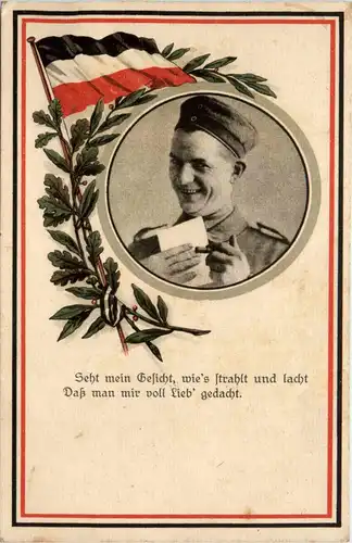 Seht mein Gesicht - Feldpost Württ. Landst. Inf. Regiment 39 -92666