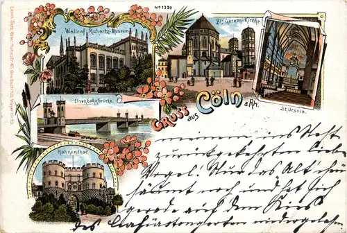 Gruss aus Köln - Litho 1897 -91094