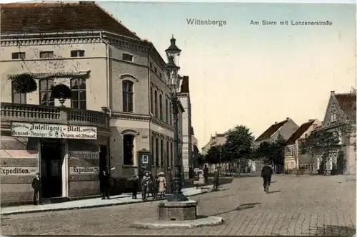 Wittenberge - Am Stern mit Lenzenerstrasse -91872