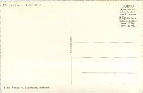 Wilderswil - Dorfpartie -453312