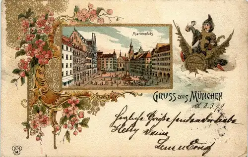 Gruss aus München - Litho -92244