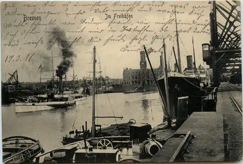 Bremen - Im Freihafen -92962