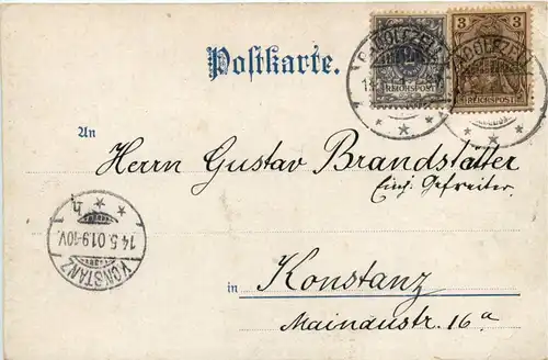 Gruss aus Radolfzell - Künstlerkarte K. Fuchs -91354