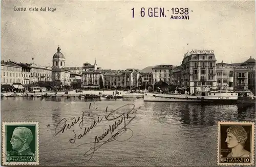 Como vista dal lago -93236