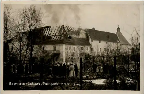 Brand des Schlosses Gallspach 1933 -93096