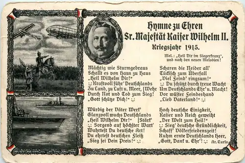 Kaiser Wilhelm II - Kriegsjahr 1915 -92518