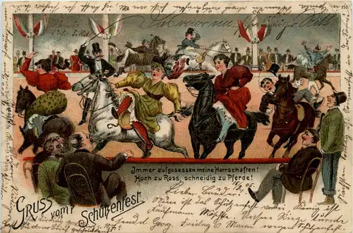 Gruss vom Schützenfest - Greiz -90850