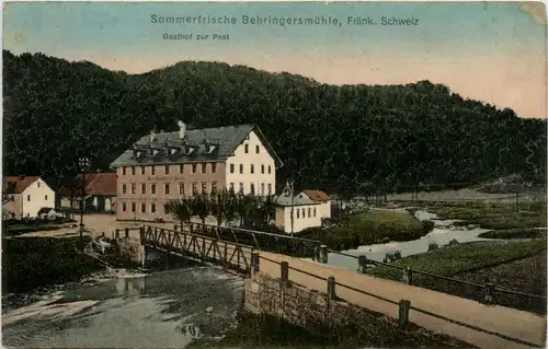 Sommerfrische Behringersmühle - Gasthof zur Post - Gössweinstein -92892