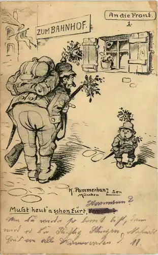 Humor - Weltkrieg - Feldpost -90890
